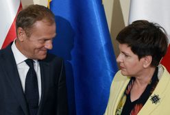 Donald Tusk spotkał się z premier Beatą Szydło. "Najważniejsze, by Polska nie dołączyła do tych, którzy chcą 'zachwiać europejskim statkiem'"