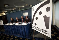 Apokalipsa bliżej o 30 sekund. Symboliczny Zegar Zagłady wskazuje, że świat znalazł się najbliżej katastrofy od ponad 60 lat