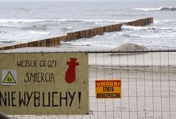 Niewybuchy na plaży