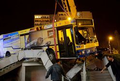 Niekontrolowany przejazd autobusu