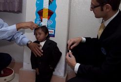 Mierzy 62,5 cm choć ma 18 lat