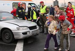 Przerażający wypadek na drodze