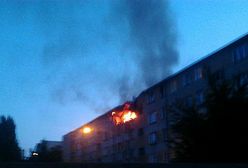 Potężna eksplozja w bloku