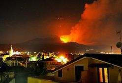 Etna znów groźna