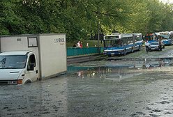 Kraków po gradobiciu