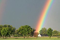 Bajecznie tęczowe niebo czyli zdjęcia Internautów