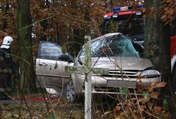 Stracił panowanie na łuku