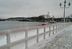 Śnieg zamiast piasku