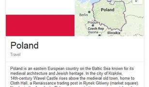 Błąd Google Maps - część woj. warmińsko-mazurskiego poza granicami kraju