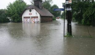 Woda zalała ulice Krakowa