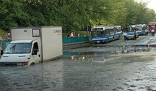 Kraków po gradobiciu