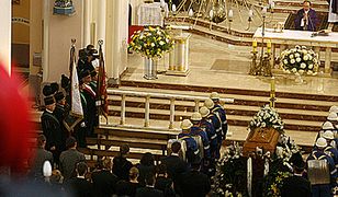 Pogrzeb górnika z kopalni "Śląsk-Wujek"