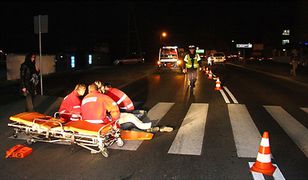 Trzy osoby potrącone na przejściu dla pieszych