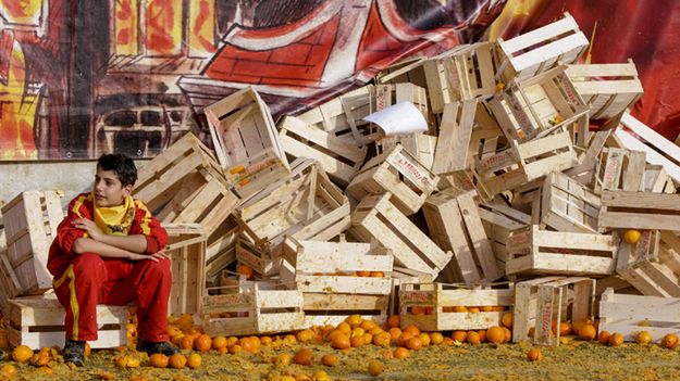 "Krajobraz bo bitwie na pomarańcze"