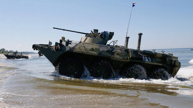 Ćwiczenia rosyjskich wojsk w Kaliningradzie