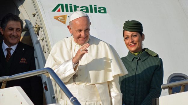 Papież Franciszek odlatuje do Gruzji