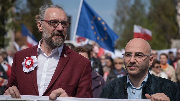 Mateusz Kijowski i Radomir Szumełda