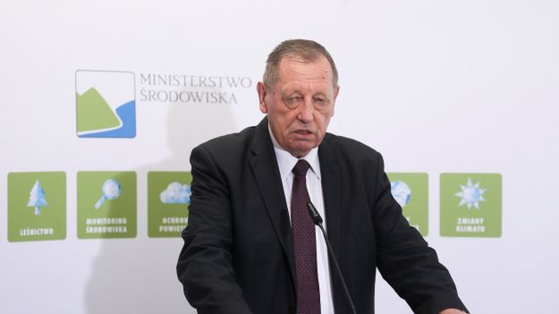 Minister środowiska prof. Jan Szyszko
