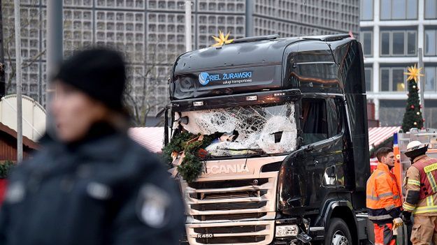 Ciężarówka przejęta przez zamachowca w Berlinie