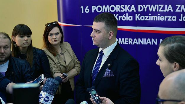 Rzecznik MON w Elblągu w dn. 11 kwietnia 2016 r.