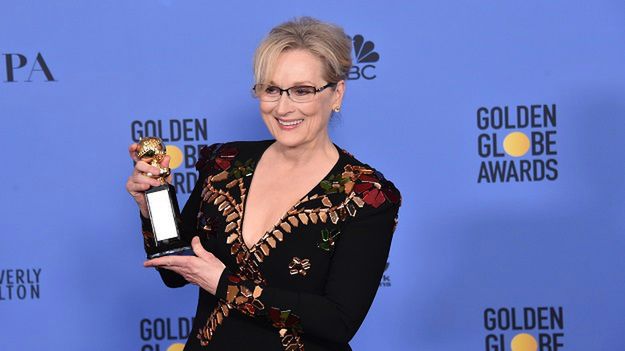 Meryl Streep ze Złotym Globem za całokształt twórczości