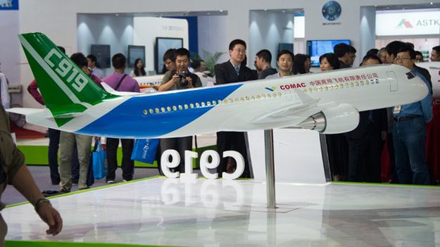 Tak będzie wyglądał samolot COMAC C919