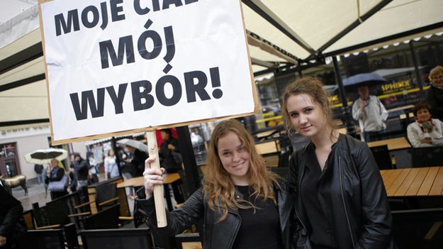 "Czarny protest" w Toruniu