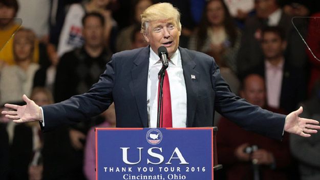 Donald Trump w Cincinnati