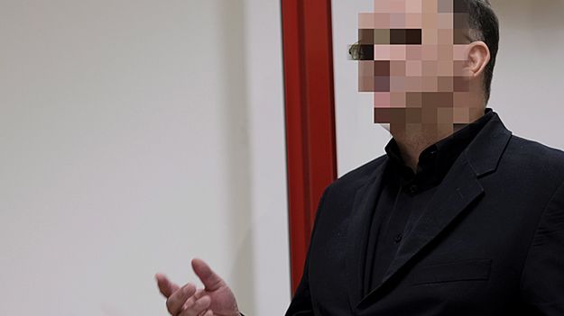 Dariusz P. na sali rozpraw