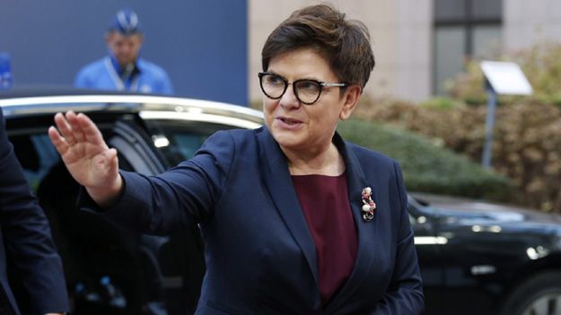 Premier Szydło w Brukseli
