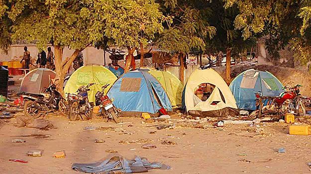 Obozowisko Boko Haram w Nigerii