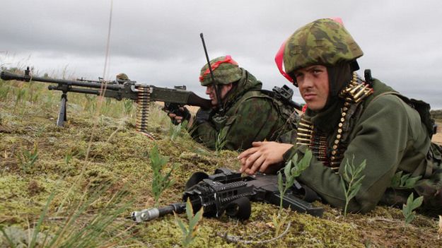Litewscy żołnierze podczas ćwiczeń NATO