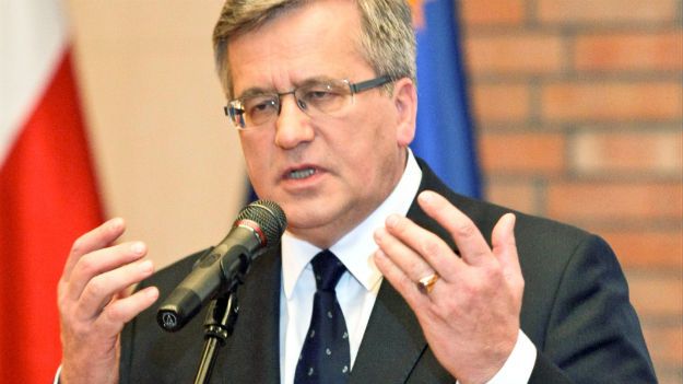 Prezydent Bronisław Komorowski