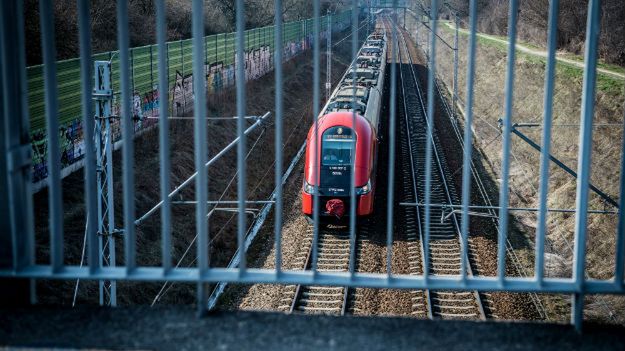 Pociąg SKM w Warszawie