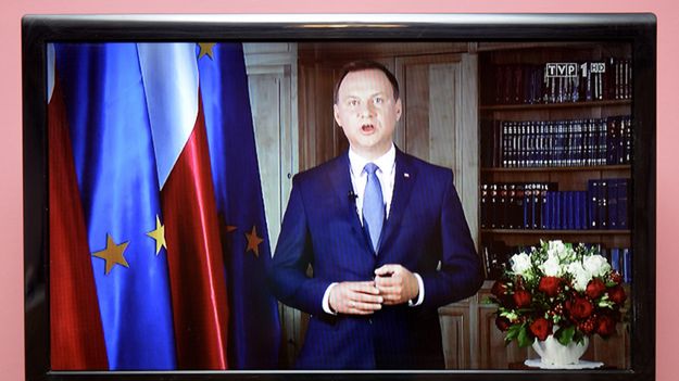 Wystąpienie prezydenta Andrzeja Dudy