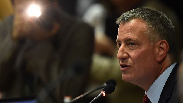 Burmistrz Nowego Jorku Bill de Blasio