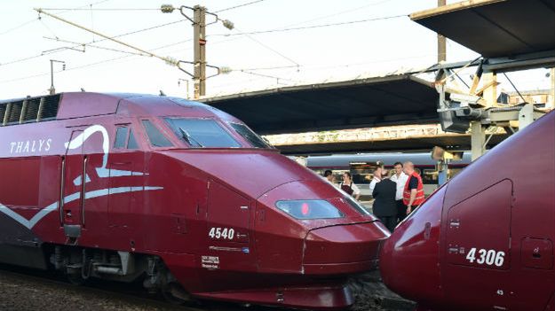 Pociąg, w którym doszło do próby zamachu