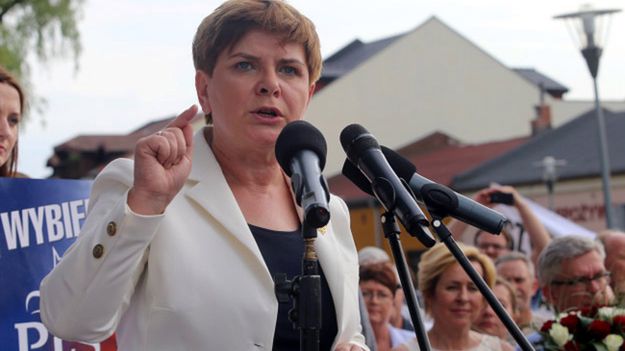 Kandydatka PiS na premiera Beata Szydło