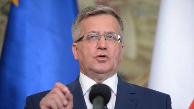 Prezydent Bronisław Komorowski