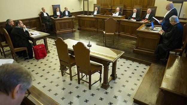 Sala, w której rozpoczął się proces Józefa Wesołowskiego