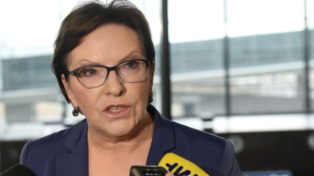 Premier Ewa Kopacz