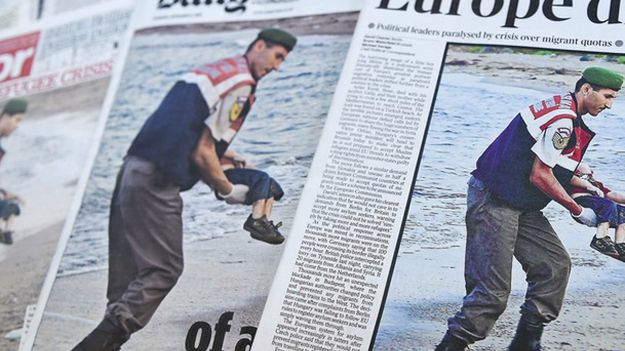 Zdjęcie martwego chłopca obiegło wszystkie światowe media