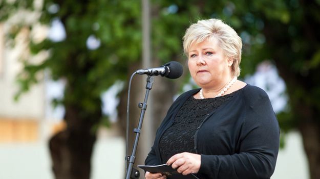 Erna Solberg, premier Norwegii