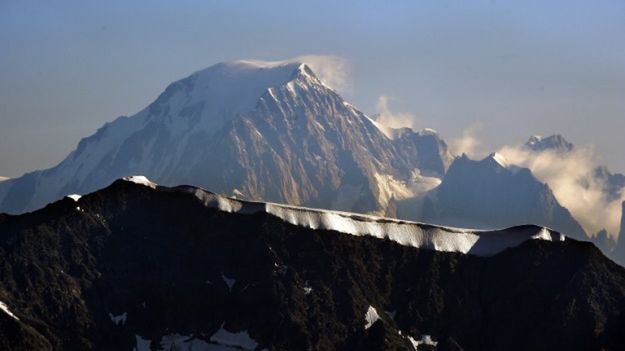 Szczyt Mont Blanc
