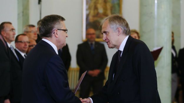 Bronisław Komorowski i Marian Zembala