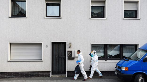 Dom, w którym znaleziono ciała siedmiorga dzieci.