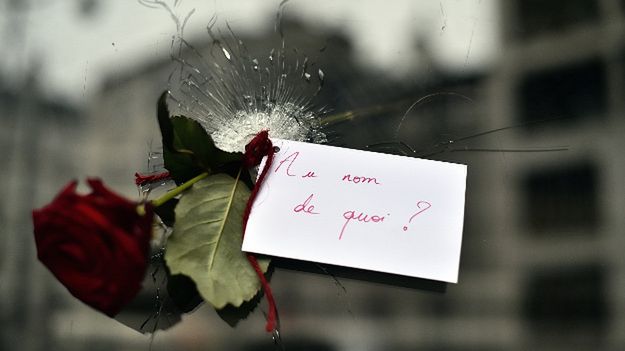 "W imię czego?" - jedno z miejsc w Paryżu, gdzie doszło do ataku terrorystycznego