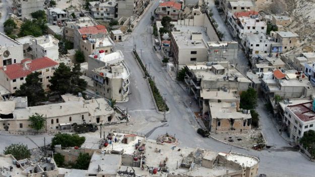 Maalula, Syria, chrześcijańskie miasto