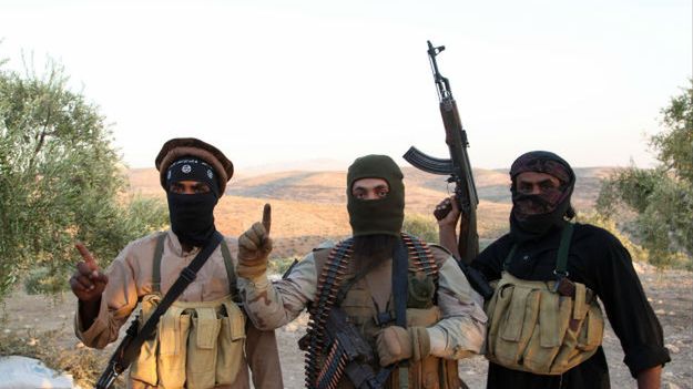 Bojownicy ISIS w Syrii