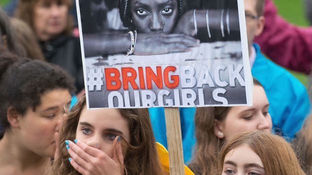 Protesty po porwaniu uczennic z Chibok pod hasłem "Sprowadźcie z powrotem nasze dziewczyny" miały wiosną 2014 r. miejsce na całym świecie